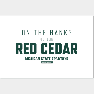 Michigan State - Red Cedar Pride Posters and Art